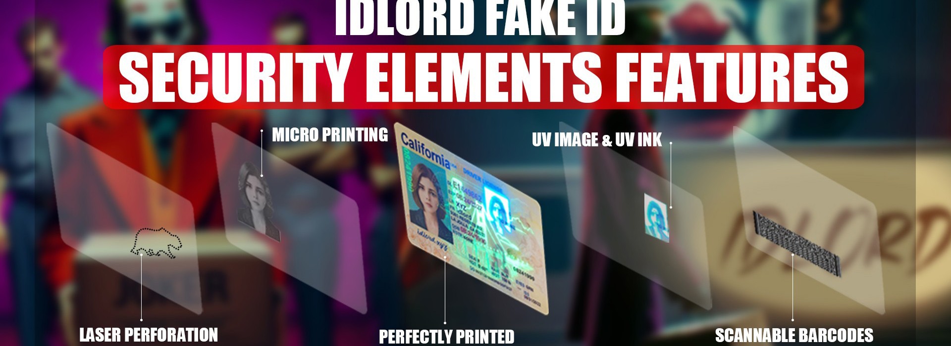 IDLORD, fake id for sales, Scannable id for sales