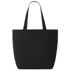 Zippered Cotton Tote Bag