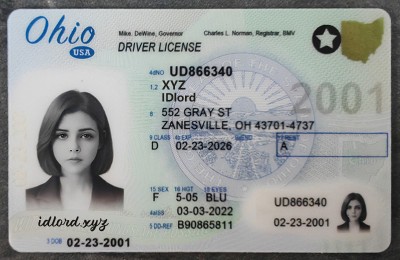 Ohio scannable ID